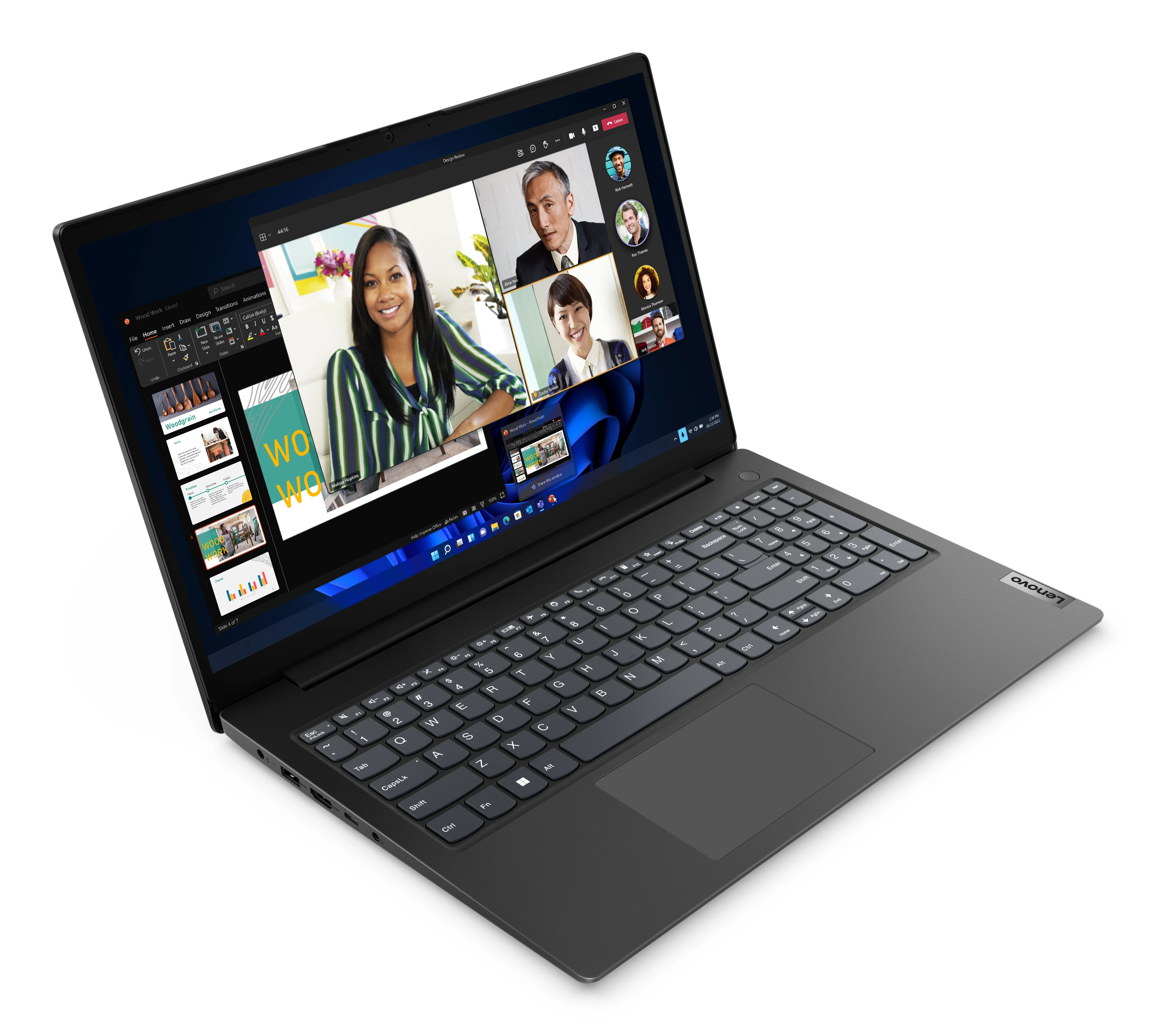 Lenovo V15 G4 IRU mit Core i5-13420H, Intel UHD, 8GB RAM, 512GB SSD, Win 11 Home, Schwarz Bild 1