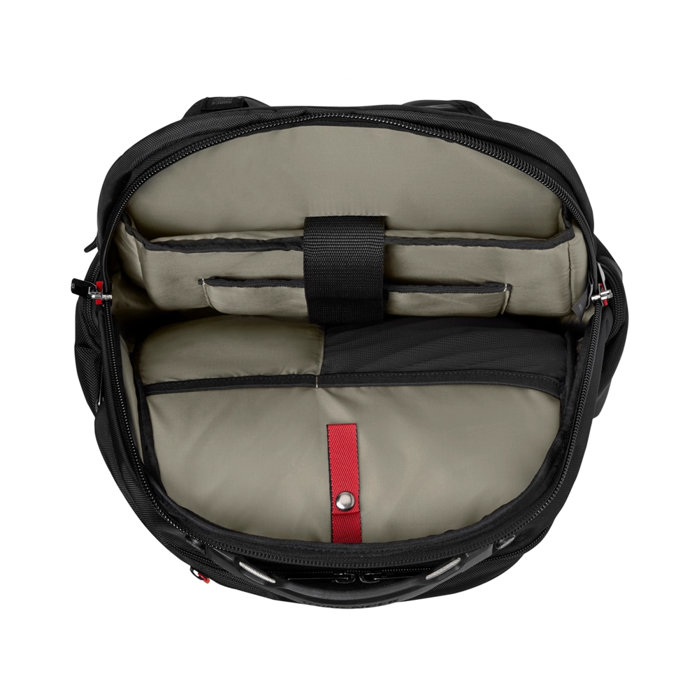 Wenger, Meteor, 17 Laptop Backpack with Tablet Pocket, Black, 653188 Bild 6