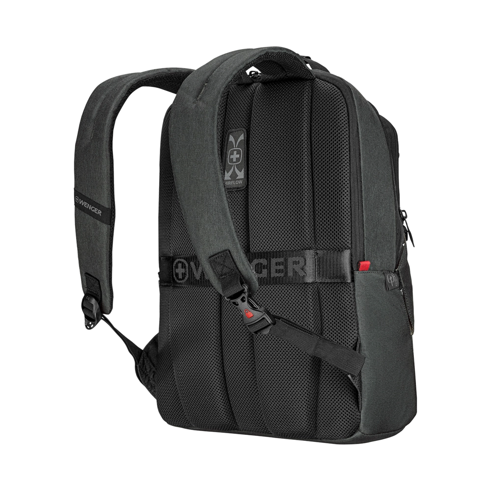Wenger, MX ECO Professional, 16 Laptop Backpack with 10 Tabletpocket, Charcoal, 612261 Bild 3