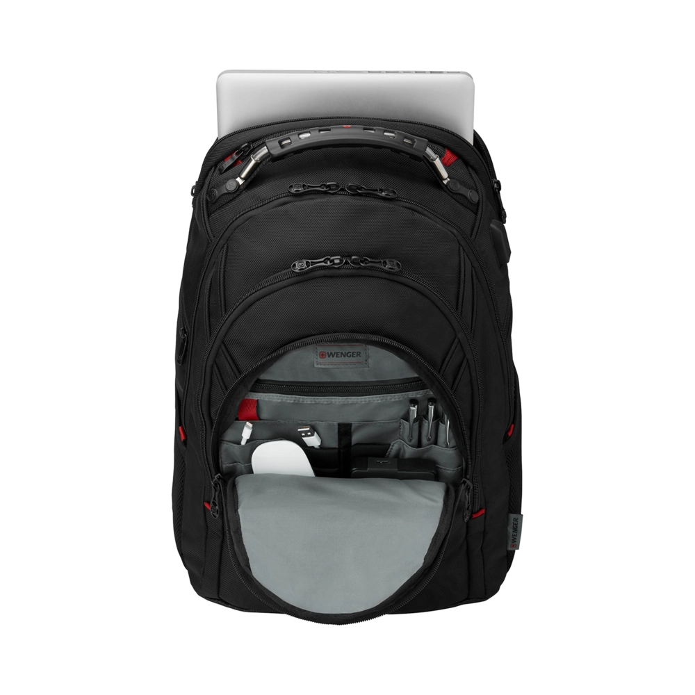 Wenger, Ibex Deluxe 14-16 Ballistic Laptop Backpack, Black ( R ), 606493 Bild 4