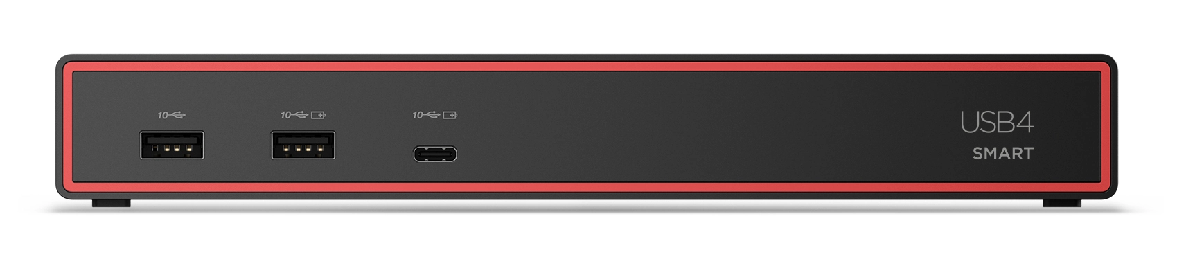 Lenovo ThinkPad USB4 Smart Dock 5500 Kabelgebunden Schwarz Bild 3