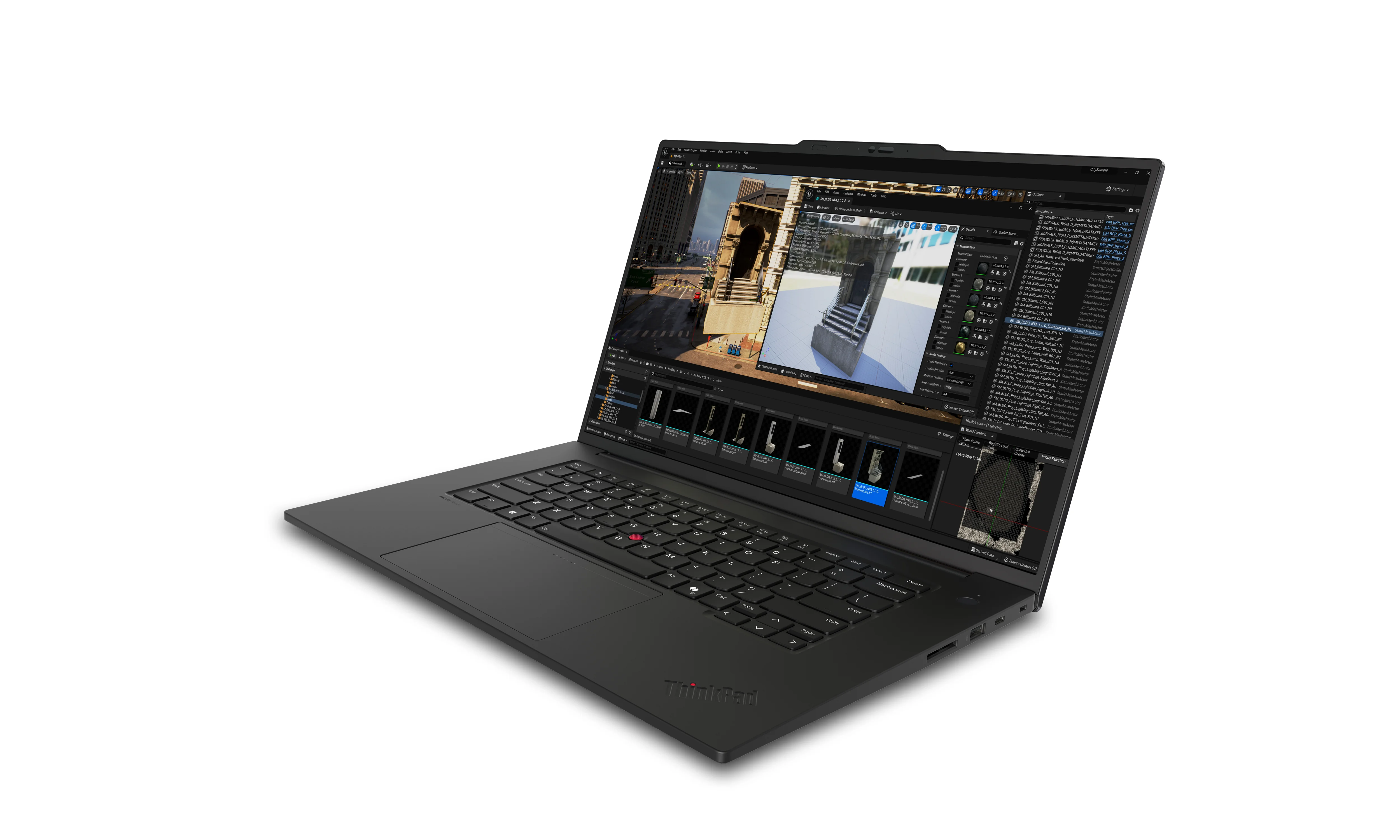 Lenovo ThinkPad P1 Gen 7 mit Intel Core Ultra 7 165H, Intel Arc, 32GB RAM, 1TB SSD, Win 11 Pro