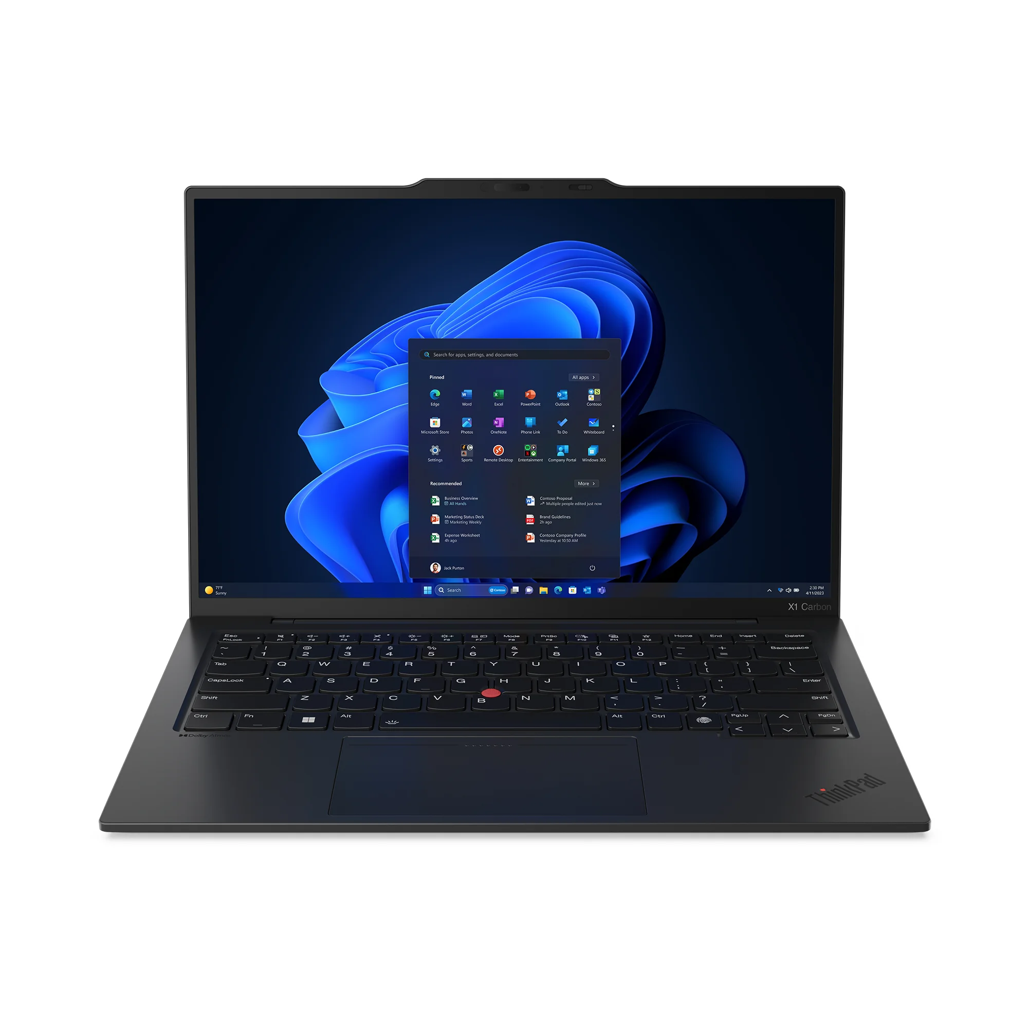 Lenovo ThinkPad X1 Carbon G12 mit Intel Core Ultra 7 155U, 32GB RAM, 1TB SSD, Windows 11 Pro