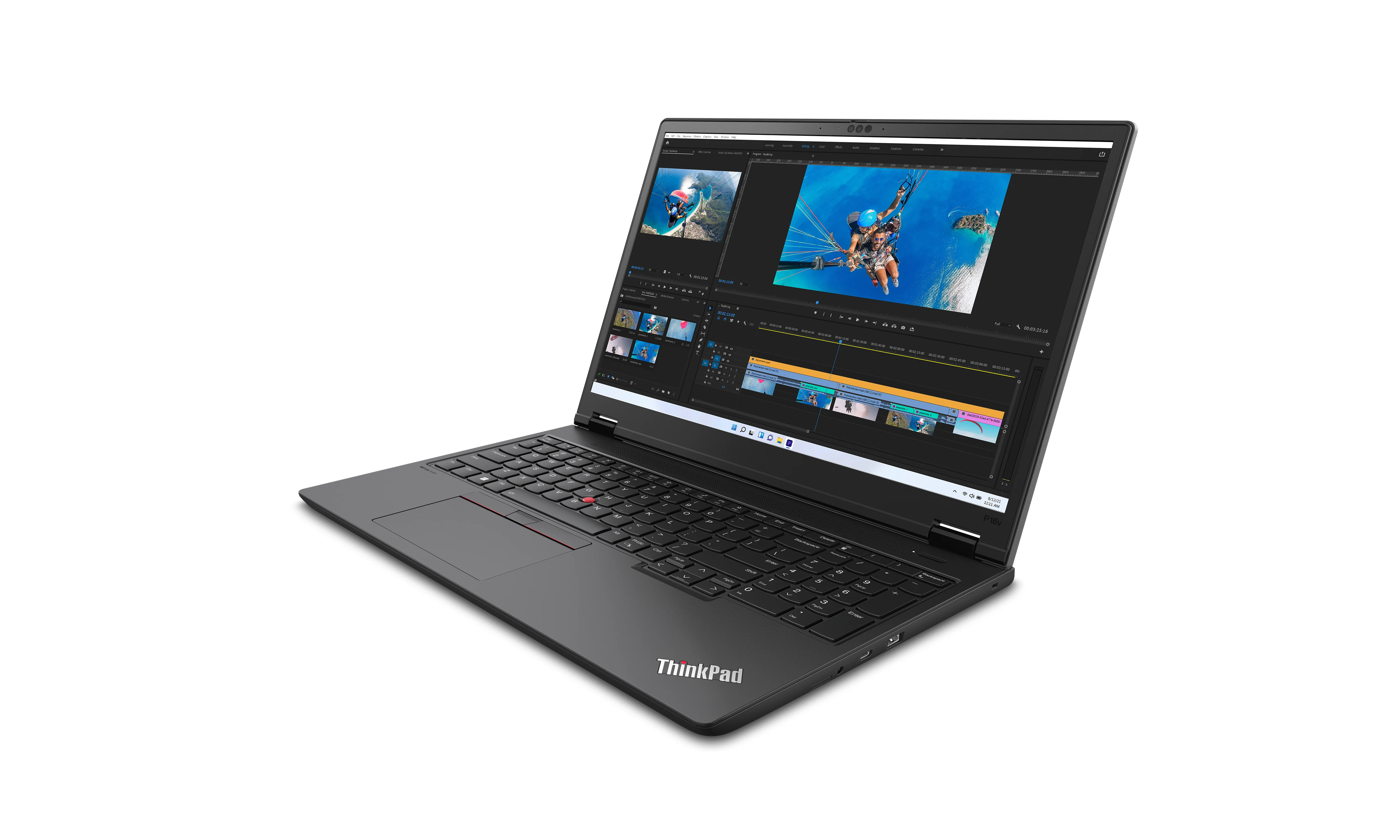 LENOVO ThinkPad P16v G2 Intel Core Ultra 9 185H 40,64cm 16Zoll FHD+ 64GB 1TB SSD RTX3000 W11P TopSeller