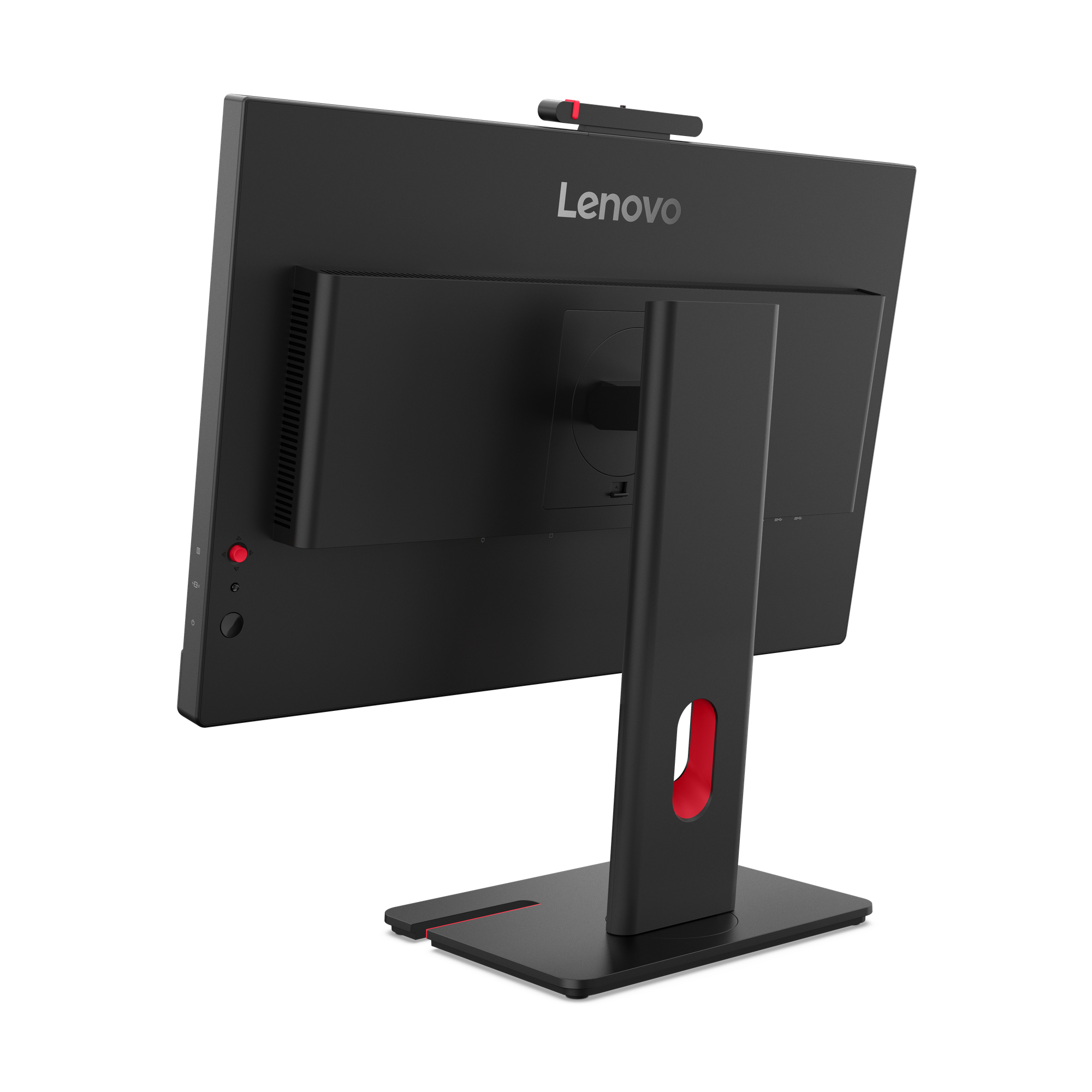 Lenovo ThinkVision T27QD-4v 27" QHD Monitor, 2560x1440, LCD, USB-Hub, Lautsprecher, höhenverstellbar, schwarz