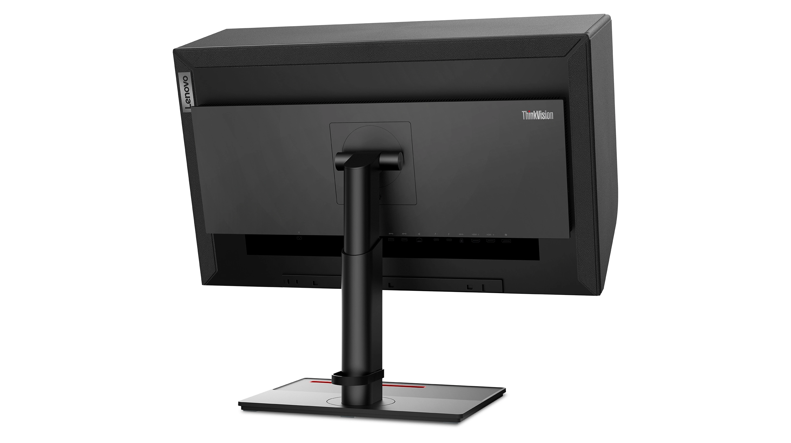 Lenovo ThinkVision P27u-20 27 4K Ultra HD Monitor, IPS, USB-Hub, Lautsprecher, höhenverstellbar, schwarz Bild 18