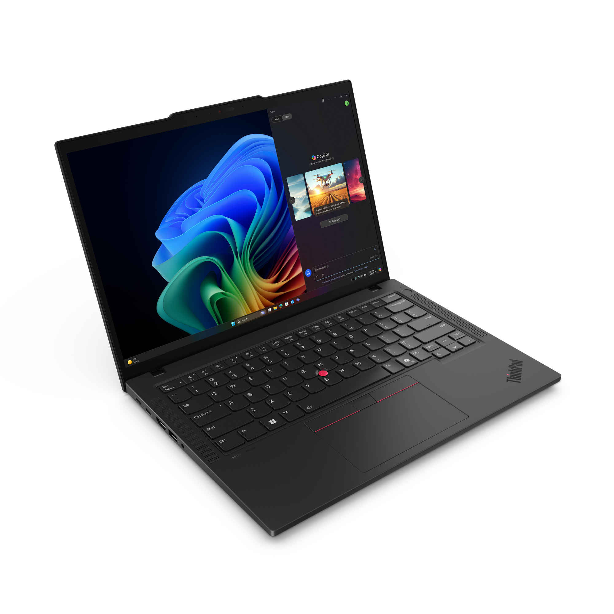Lenovo ThinkPad T14 Gen 6 mit Ryzen AI 7 350, Radeon 860M, 64GB RAM, 1TB SSD, Win 11 Pro, Schwarz
