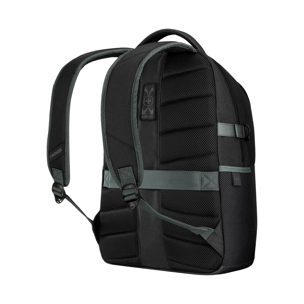 Wenger Next 23 Ryde 16 Laptop Backpack with Tablet Pocket, Gravity Black, 612567 Bild 3