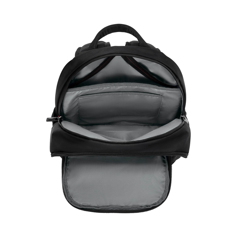 15,6 Zoll Notebook-Rucksack, schwarz, recycelte PET-Flaschen, Tablet- Laptopfach Bild 5