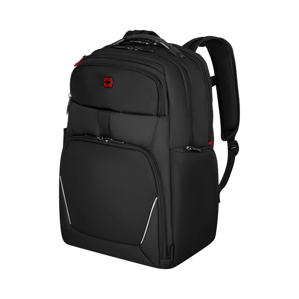 Wenger, Meteor, 17 Laptop Backpack with Tablet Pocket, Black, 653188 Bild 1