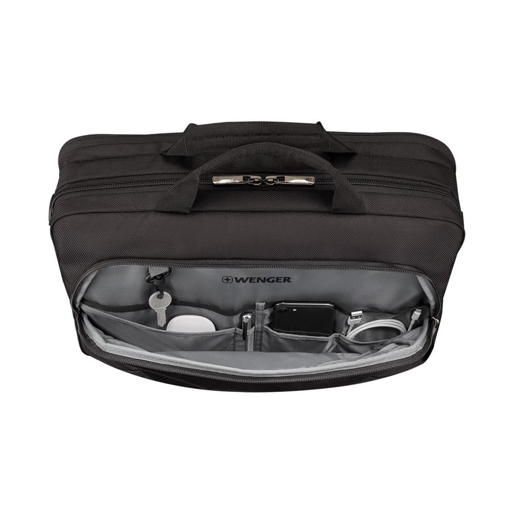 Wenger, XE Brief 16, 16 Laptop Briefcase with Tablet Pocket, Black, 653300 Bild 5
