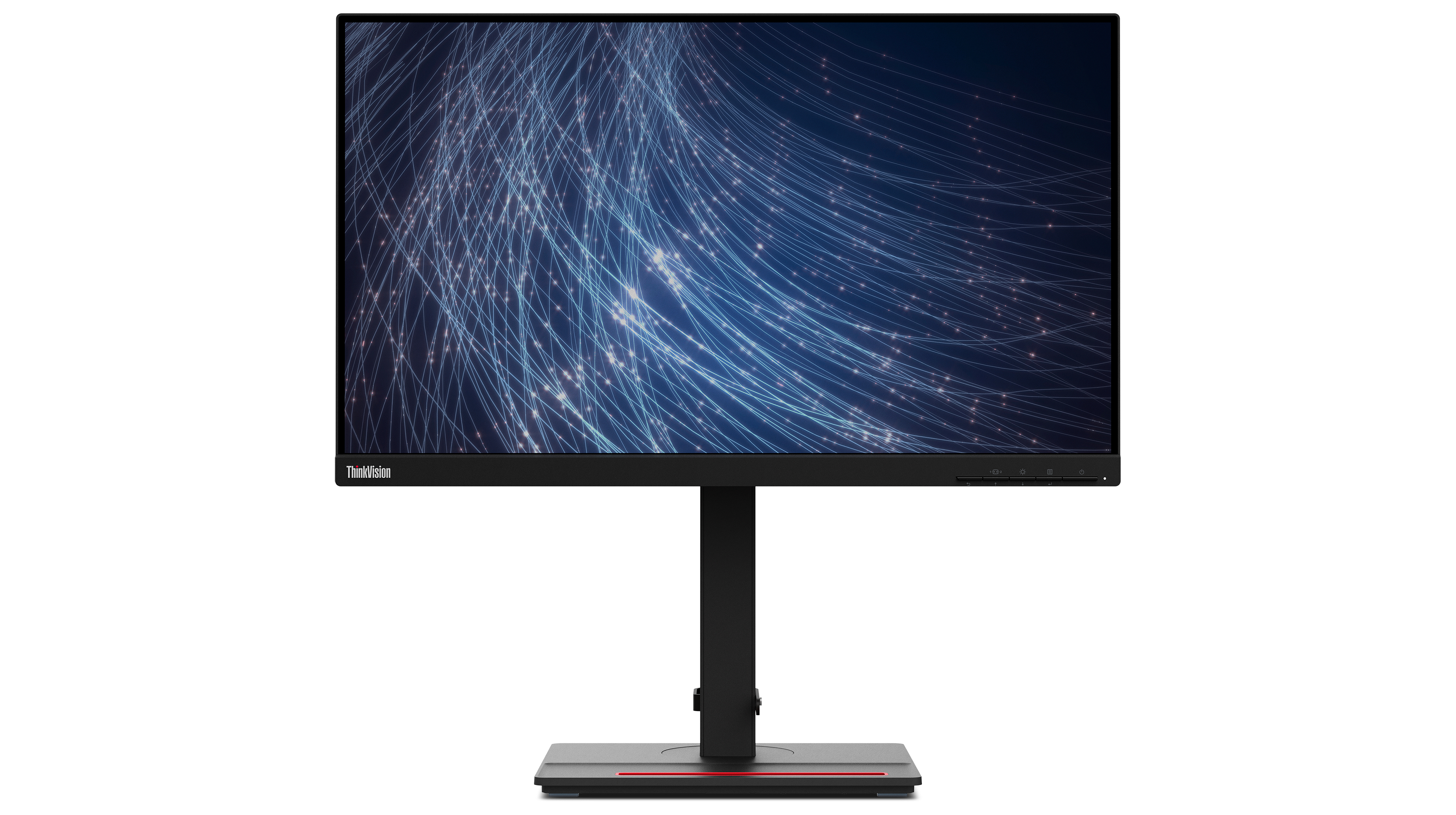 Lenovo ThinkVision T24m-29 23.8" Full HD Monitor, LCD, 4ms, USB 3.2 Hub, Lautsprecher, höhenverstellbar, VESA