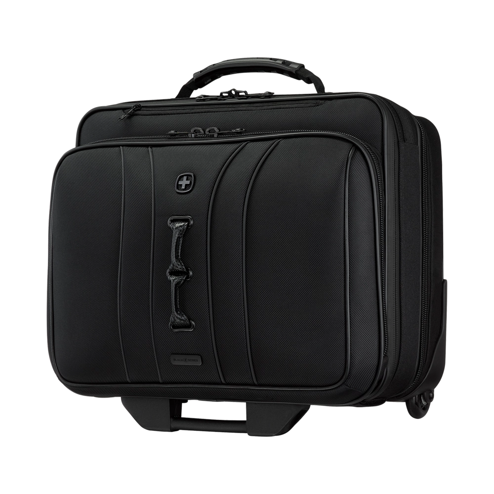 Wenger Legacy Black Series, 15.6 Wheeled Laptop Case w Tablet Pocket, Black, 653631 Bild 1