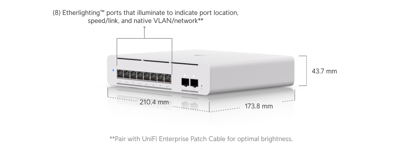 Switch Pro XG 8 PoE Bild 6
