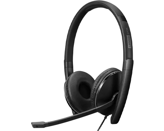 Lenovo Gen 2 - Headset - On-Ear - kabelgebunden - USB-C - Schwarz - Zoom Certified Bild 2