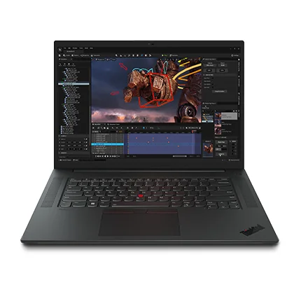 Lenovo ThinkPad P1 Gen 6 mit i7-13700H, RTX A1000, 32GB RAM, 1TB SSD, Windows 11 Pro, Schwarz
