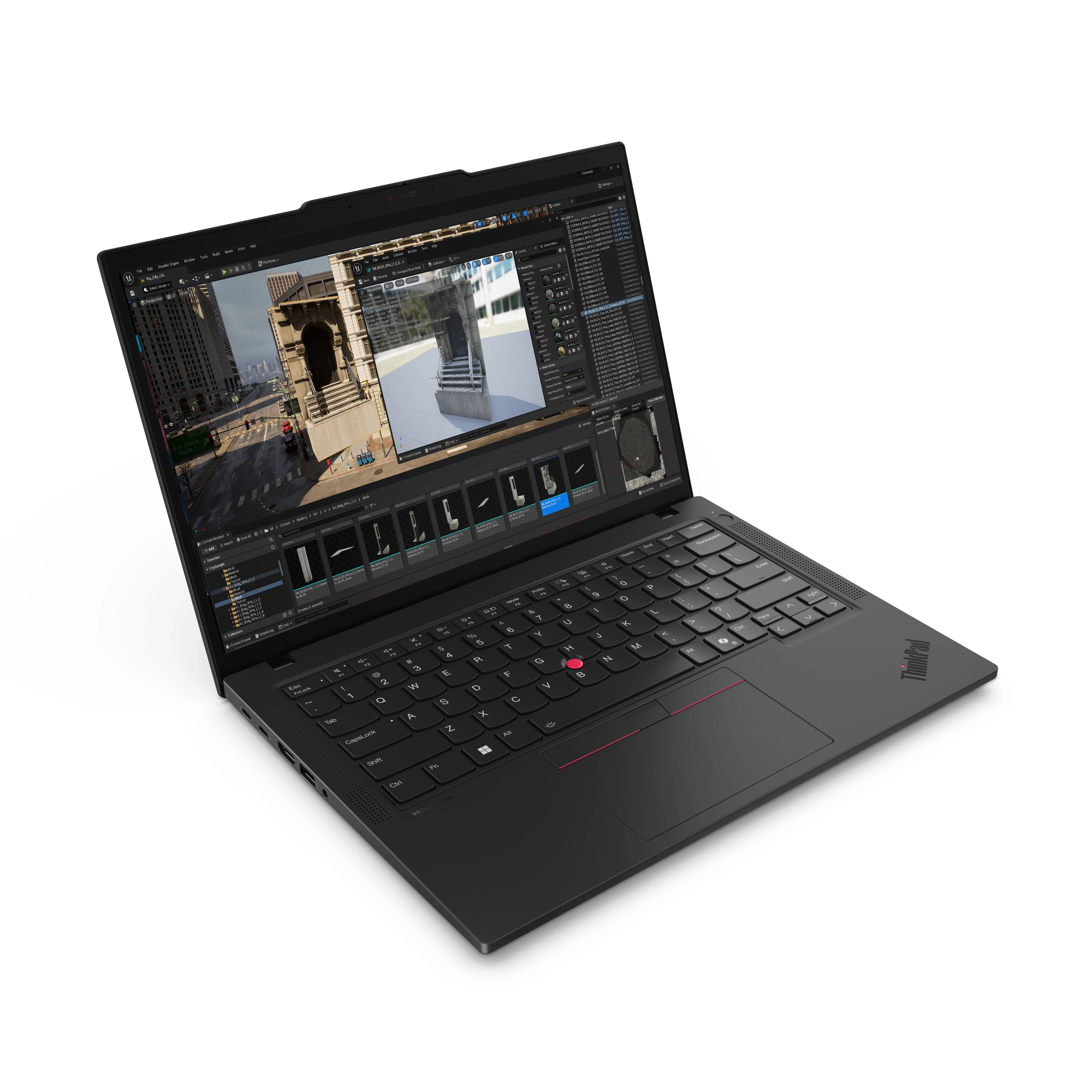 Lenovo ThinkPad P14s Gen 5 (AMD) mit Ryzen 7 PRO 8840HS, 64GB RAM, 512GB SSD, Touch, Windows 11 Pro Bild 8