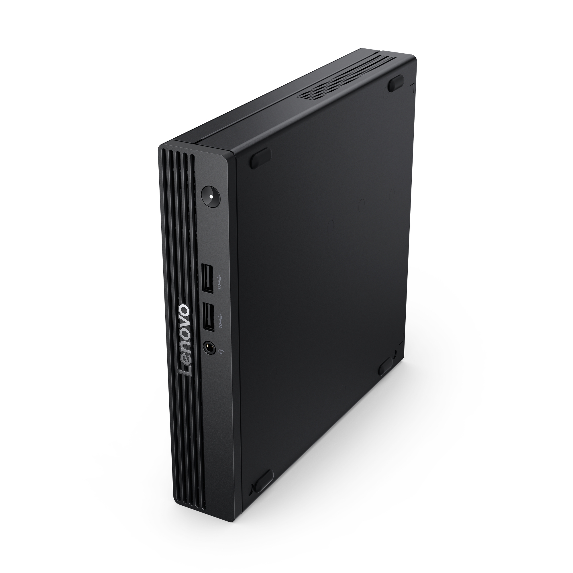 Lenovo V100q Intel® N N100 8 GB DDR5-SDRAM 256 GB SSD Mini PC Mini-PC Schwarz