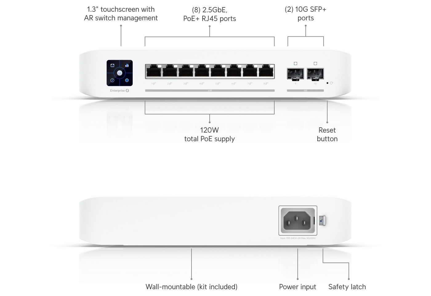 Switch Enterprise 8 PoE (Vintage) Bild 6
